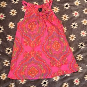 GapKids, girls pink patterned top.